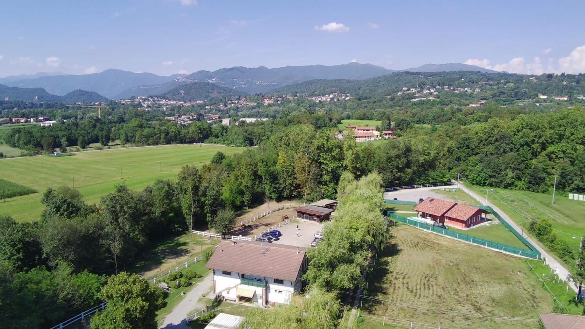 Agriturismo La Fornace Centro Ippico Villa Como Bagian luar foto