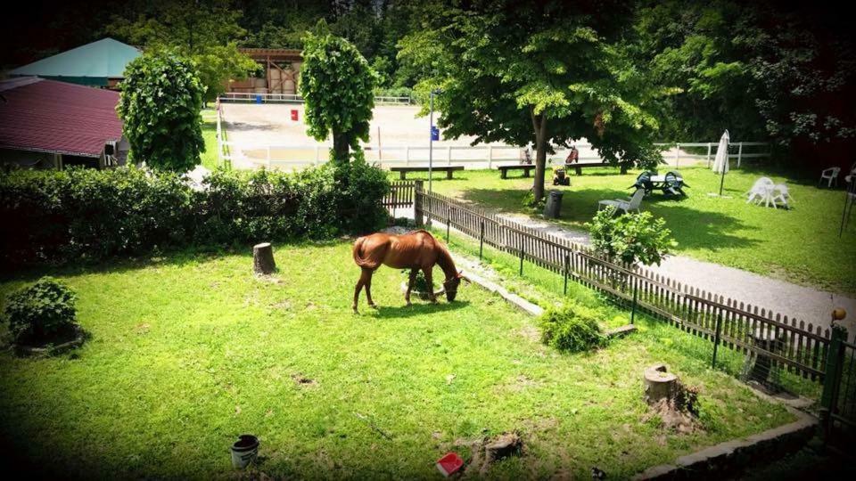 Agriturismo La Fornace Centro Ippico Villa Como Bagian luar foto